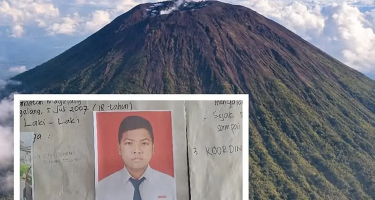 endaki 18 Tahun Asal Magelang Ditemukan Tewas di Gunung Slamet