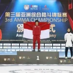 MMA Indonesia Naik Kelas! Empat Medali Asia Dibawa Pulang dari China