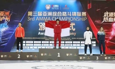 MMA Indonesia Naik Kelas! Empat Medali Asia Dibawa Pulang dari China