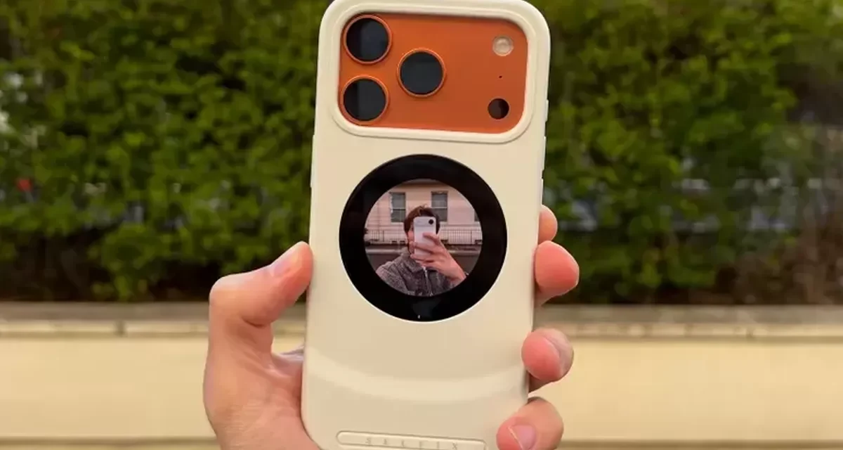 Viral! Casing iPhone 17 Pro Ini Bisa Tampilkan Kamera Belakang untuk Selfie