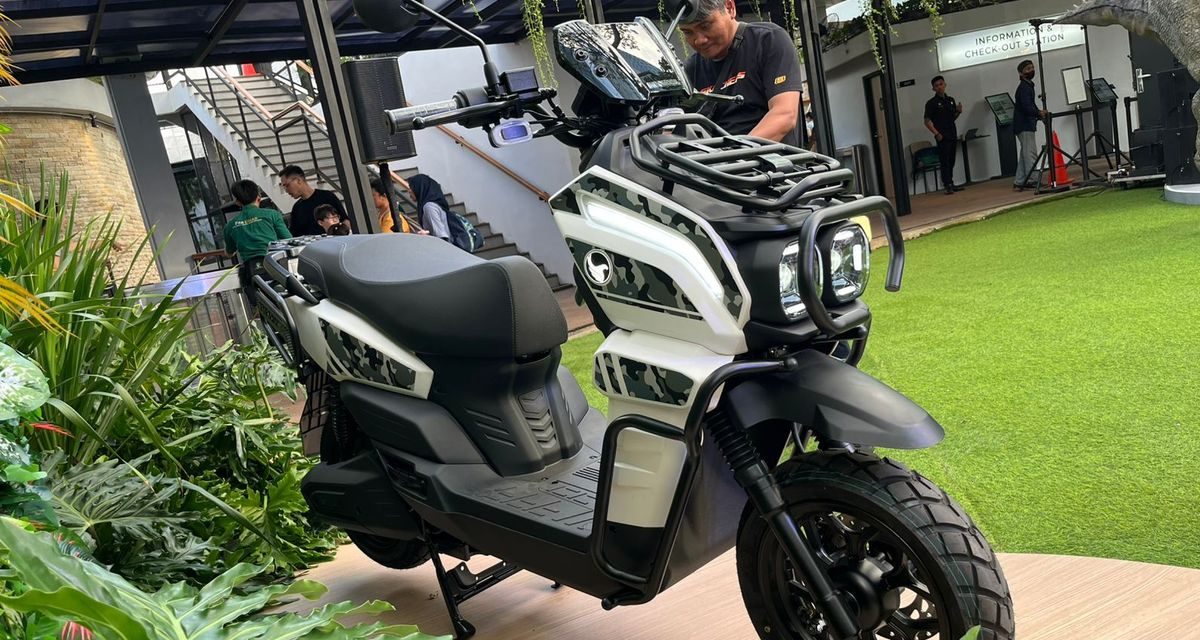 Indomobil eMotor Luncurkan Tyranno X di Jakarta Fair 2026