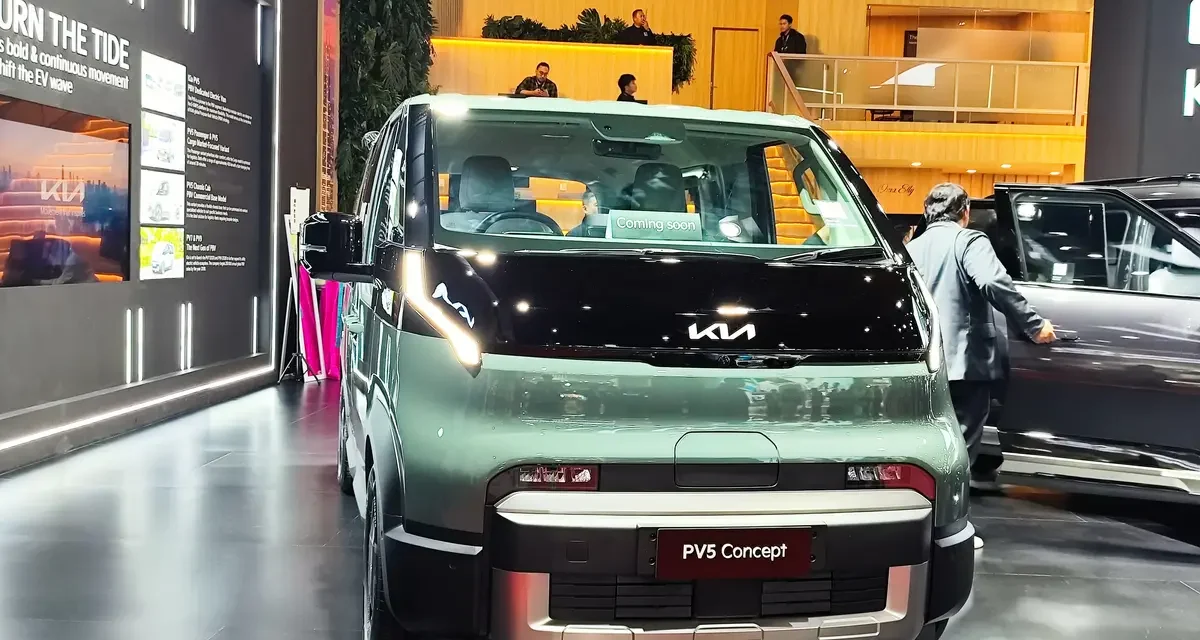 Kia Bawa Amunisi Baru ke GIIAS 2026, PV5 Siap Curi Perhatian