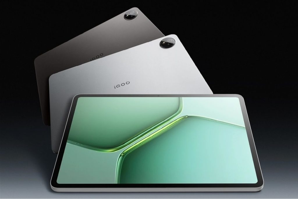 Tablet iQoo Pad 5c dengan layar 12,1 inci 144 Hz, chipset Snapdragon 8s Gen 3, dan baterai 10.000 mAh.