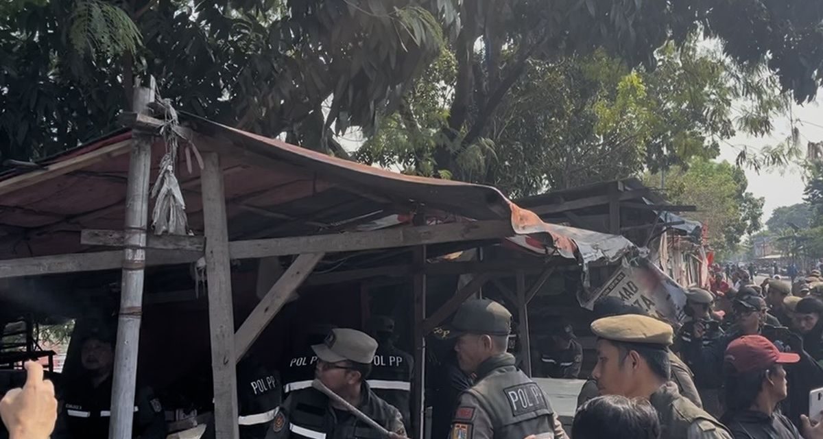 15 Bangunan Liar di Bantaran Kali Cengkareng Dibongkar, Pemkot Tegaskan Lahan untuk Kepentingan Umum