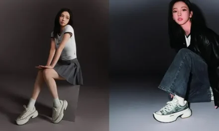 Karina aespa Tampil Bold dengan Run Star Crush Koleksi Terbaru Converse