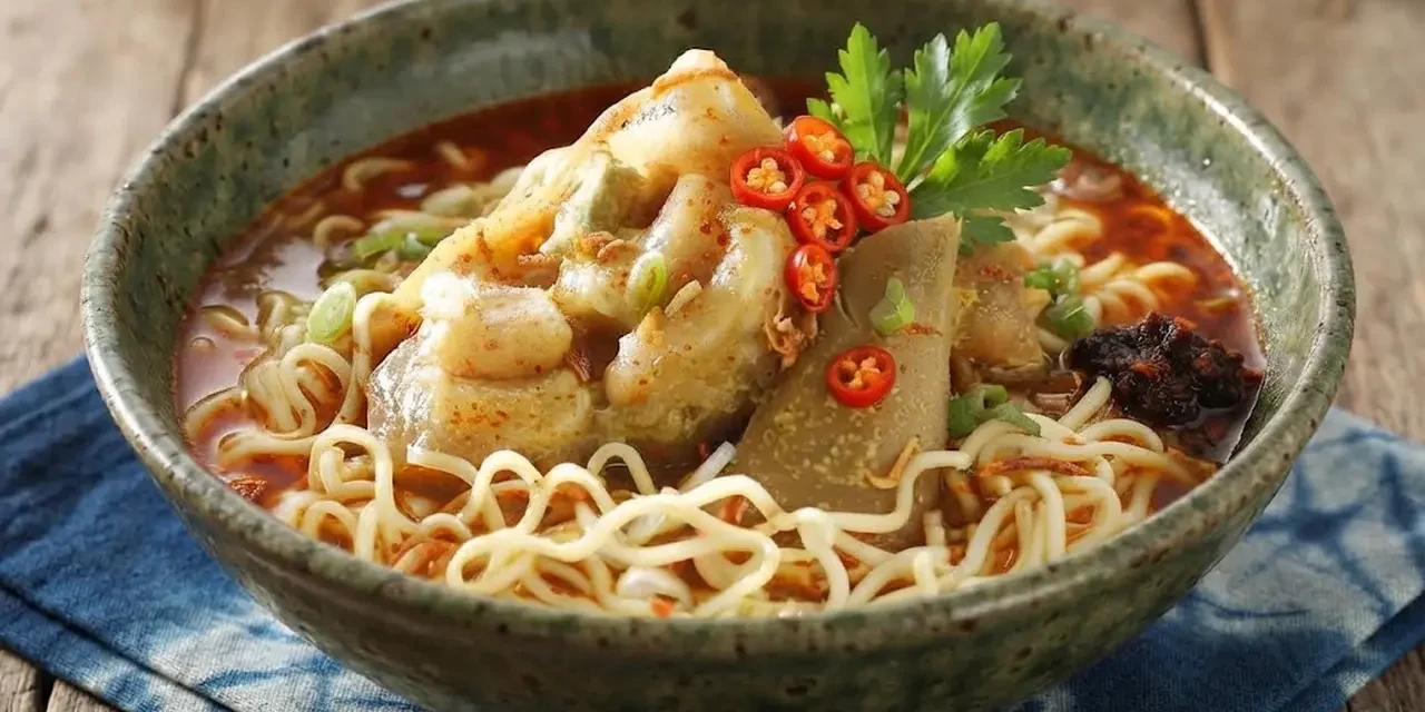 Resep Mie Kikil Pedas dengan Kuah Gurih, Cocok Disantap Saat Hujan