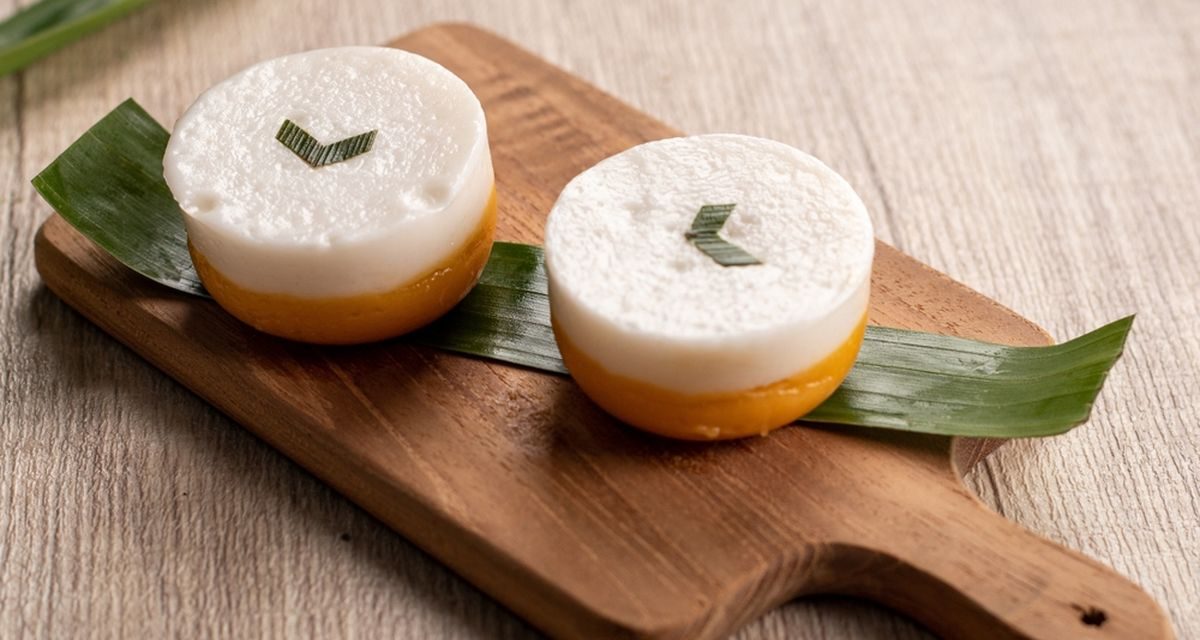 Resep Kue Talam Ubi Lembut Dengan Lapisan Santan Gurih