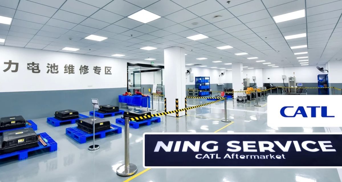 CATL Perluas Ning Service, Perbaikan Baterai Mobil Listrik Jadi Lebih Cepat