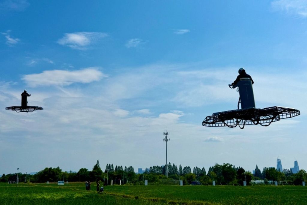 CoolFly Urban kendaraan terbang berdiri berbasis AI dari China